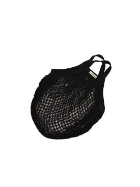 Bolsa malla asas cortas negro